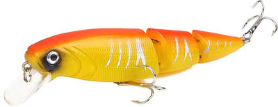 SPYROKING Hard Bait Plastic Fishing Lure(Pack of 1)