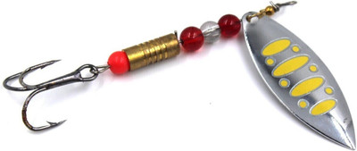 SPYROKING Spinner Stainless Steel Fishing Lure(Pack of 1)