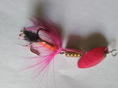 JUST ONE CLICK Hard Bait Steel Fishing Lure(Pack of 1, Size 5)