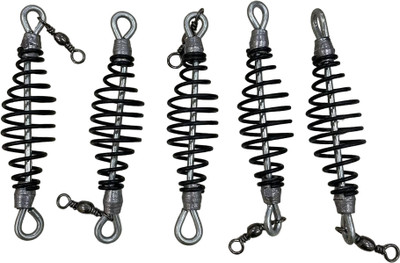 Ababeel Hard Bait Steel Fishing Lure(Pack of 5)