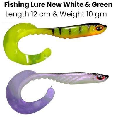 Farmershub Soft Bait Silicone Fishing Lure(Pack of 2)