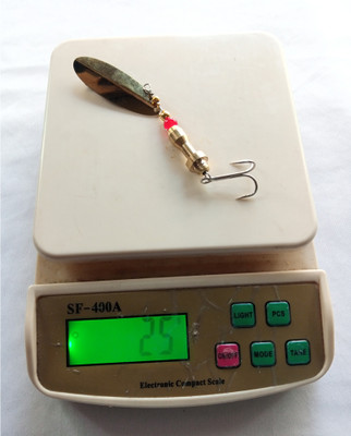 CORAL INDIA Spinner Brass Fishing Lure(Pack of 1)