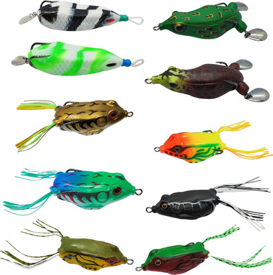 moscow fishing tackles Soft Bait Silicone Fishing Lure(Pack of 10, Size 7)