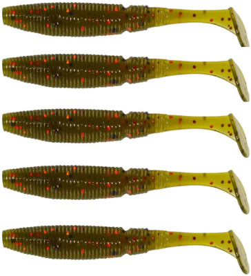 SPYROKING Soft Bait Silicone Fishing Lure(Pack of 5, Size 8)