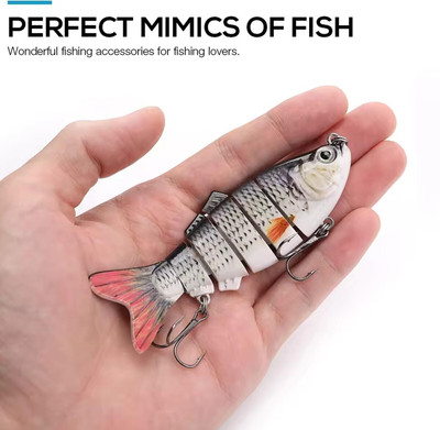 SPYROKING Hard Bait Plastic Fishing Lure(Pack of 1)