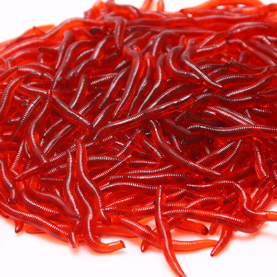 RAJry Soft Bait Silicone Fishing Lure(Pack of 50, Size 4)