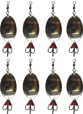 CORAL INDIA Jigs Carbon Steel Fishing Lure(Pack of 8)