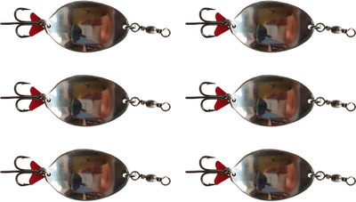 CORAL INDIA Jigs Carbon Steel Fishing Lure(Pack of 6)