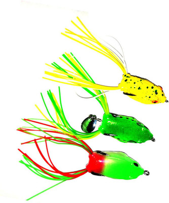 HyperTrex Soft Bait Silicone Fishing Lure(Pack of 3, Size 5)