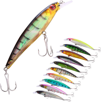 HouseOfCommon Hard Bait Plastic Fishing Lure