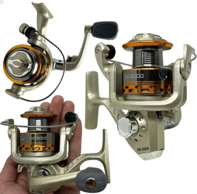 Sikme SG 3000 Full Metal Fishing Reel: Unmatched Strength and Smooth Operation(Spin)