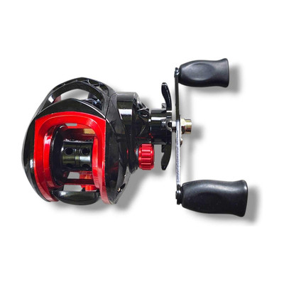 Abirs Baitcasting Fishing Reel 17+1BB 9 Gears Anti Corrosio Reels Right Hand 17+1BB(Baitcast)