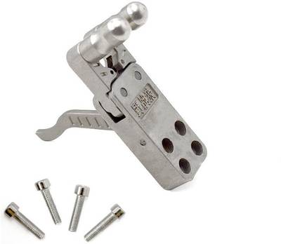 Marksman DIY Slingshot Spreader Outdoor Slingshot Accessories Trigger Silver Fishing Rod