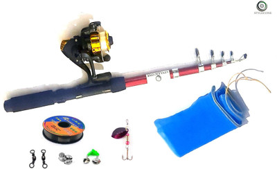 Styleicone Fishing Rod and Spinning Reel Set GB_A1 GB_A1 Multicolor Fishing Rod(210 cm, 0.19 kg, Multicolor)