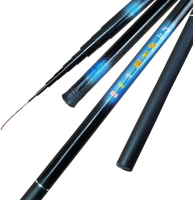 SPRED 2.7 mtr fly fishing rod | New-Agr Blue Fishing Rod(270 cm, 0.11 kg, Blue)