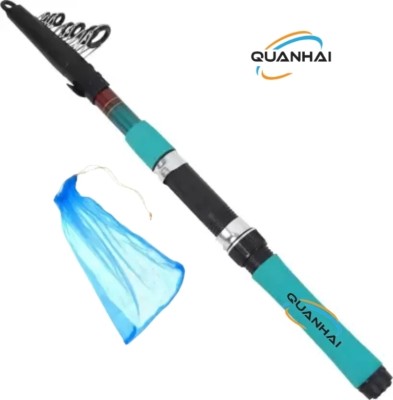 quanhai Fishing rod green 270 CM with fish storing bag Fishing Rod Green Fishing Rod(270 cm, 0.35 kg, Green)