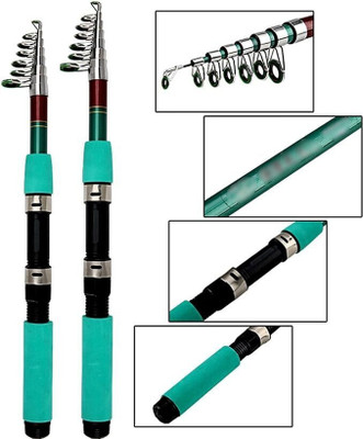 Abirs 210 cm fishing rod 7 ft Green, Black Fishing Rod(210 cm, 0.158 kg, Green, Black)