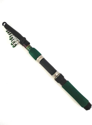 Quenhai Fishing rod 300 Green Fishing Rod(210 cm, 0.35 kg, Green)