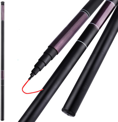 FBC 360 cm Fly Fishing Rod-Lightweight & Versatile 360 cm fishing rod fly Multicolor Fishing Rod(360 cm, 0.1 kg, Multicolor)