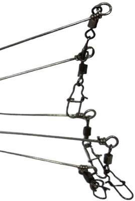 JUST ONE CLICK Aluminium Barrell Sinker(Removable Pack of 5)