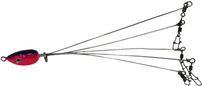 JUST ONE CLICK Aluminium Split Shot Sinker(Removable Pack of 5)