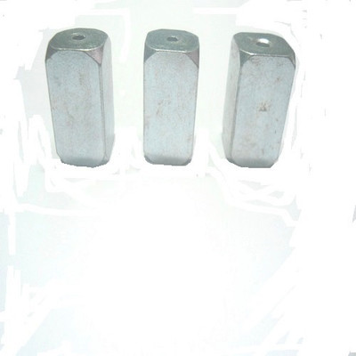 JUST ONE CLICK Aluminium Tube Weight(Removable Pack of 3)