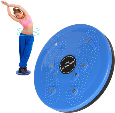 Lipzie GKB35.Slim.Fit.Twister_dk Balance Disc Fitness Balance Board(Blue)