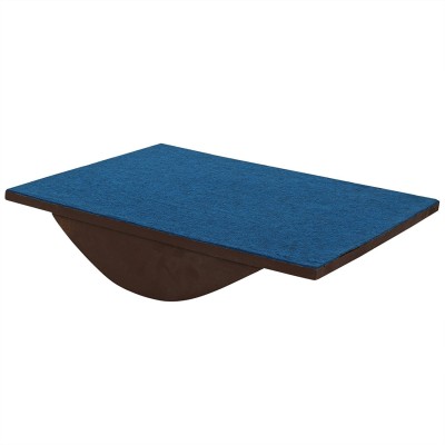 PHYSIO FACTORY PF BALANCE FOR FITNESS ( RECTANGULAR ) Balance Disc Fitness Balance Board(Blue, Brown)