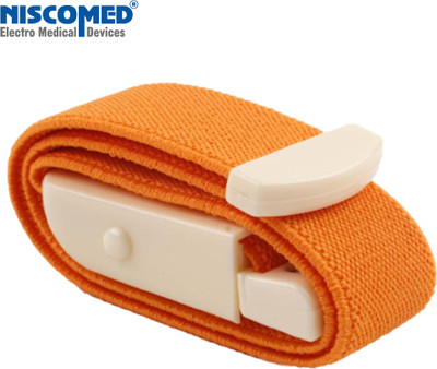 NISCOMED Tourniquet Fitness Band(Orange, Pack of 2)