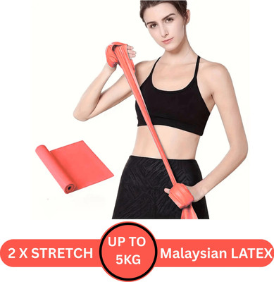 Shopeleven Bands for Workout | Pull Up Band | Loop Band | Heavy Duty Fitness Band(Red, Pack of 1)