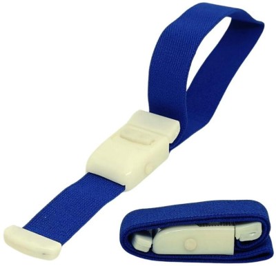 RightCare Adjustable/Stretchable Tourniquet Elastic Belt for Blood Collection With Buckle Fitness Band(Blue, Pack of 2)