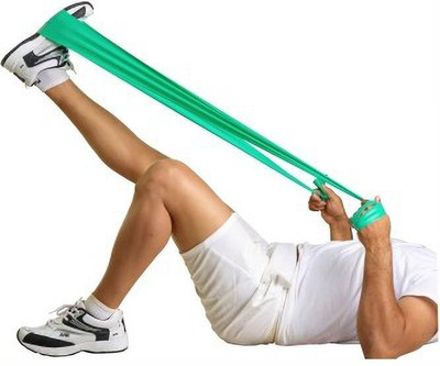 Dyna Physical Resistance Band-Heavy Resistance Fitness Band(Green, Pack of 1)