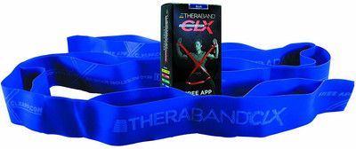 Theraband Resistance Band with Loops, Fitness Band for Home Exercise and Workout Resistance Band(Pack of 1)