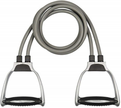 Avomaa Pull Rope Double Stretching Tube Latex Fitness Band Toning Tube@685 Resistance Tube(Multicolor)