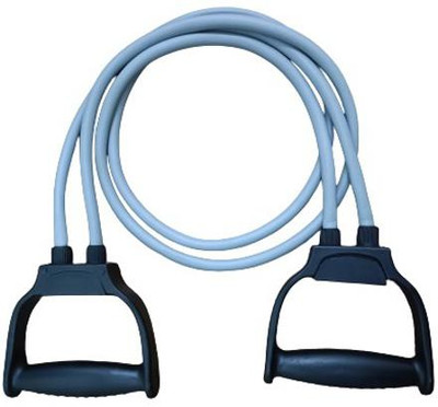 Shopeleven Pull Rope Rope Rubber Bands for Fitness Exercise XR04 Resistance Tube(Multicolor) Resistance Tube(gery)