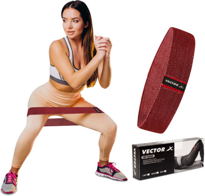 VECTOR X HB-HEAVY Fitness Band(Maroon, Pack of 1)