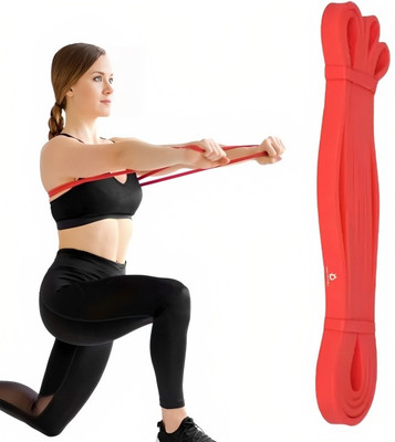 HEALTHTREK Power Resistance Band Light for for Mobility, Stretching, Powerlifting Fitness Band(Pack of 1)