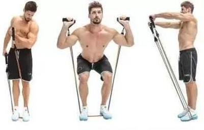 Oddish (11pcs)Resistance Bands 11pcs Set Tubes for Fitness Resistance Tube(Multicolor)