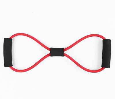 Avomaa Pull Rope Double Stretching Tube Latex Fitness Band Toning Tube@831 Resistance Tube(Multicolor)