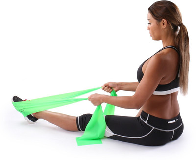 DreamPalace India Thera Band Latex Free Resistance Exercise Band Resistance Band(Green, Pack of 1)