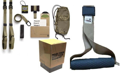 IRIS Fitness TRAXe Force Tactical Gym: The Most Durable Bodyweight Suspension Trainer Fitness Band(Pack of 1)