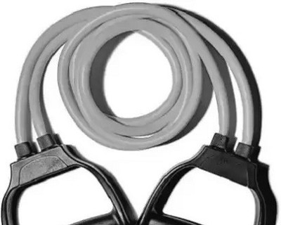 DHEER (Tube) Professional Resistance Bands Toning Tube With Comfortable Handle Tube Resistance Tube(Multicolor)