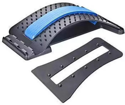 H D Enterprise Back Stretcher, Multi-Level Back Massage Stretcher Device Back & Abdomen Support Fitness Band(Black, Pack of 1)