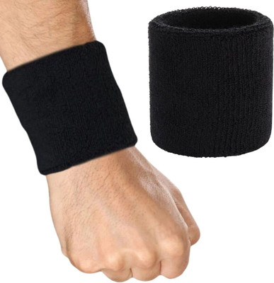 Goness Oripower Unisex Sweatband/Wrist Band/Wrist Support for Gym & Sports Fitness Band(Pack of 2)