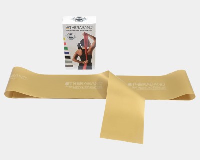 Theraband Latex Free Resistance Home Exercise Fitness Full Body Workouts Bands, Gold 7FOOT Resistance Band(Gold, Pack of 1)