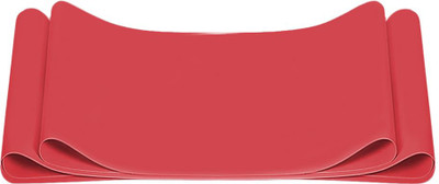 GymWar Resistance Latex Exercise Band Resistance Band(Red, Pack of 1)