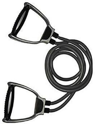 Oddish Double Toning Resistance Tube Exercise Band for Stretching,Workout,Home Gym Resistance Tube(Black)