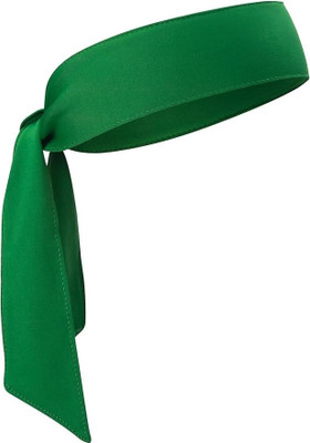 Aryan Hosiery Quickly Dry Tie Back Headbands for Men Women Yoga Fitness Band(Green, Pack of 1)