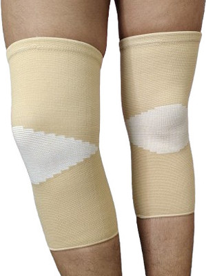 Viven enterprise Gym Knee Cap, Knee Pain Relief Product, Knee Support, Knee Brace, Knee Pad, L Knee Support(Beige)