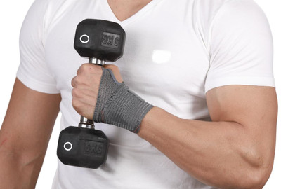 Viven enterprise Wrist Brace with Thumb Band, Support for Pain Relief&Stabilization Universal Fit Fitness Band(Grey, Pack of 1)